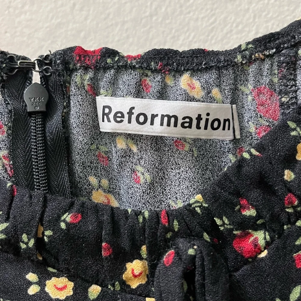 Reformation Sydney Dress in Rebecca, Size 6 - Picture 3 of 12